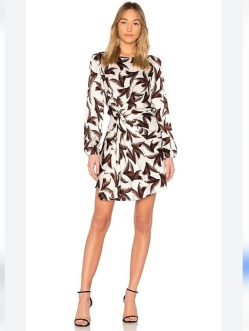 Freja Dress in Eggshell Khaki Multi By A.L.C.